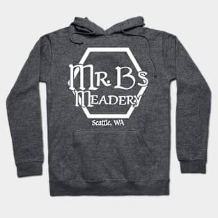 Mr. B's Meadery Logo White Hoodie